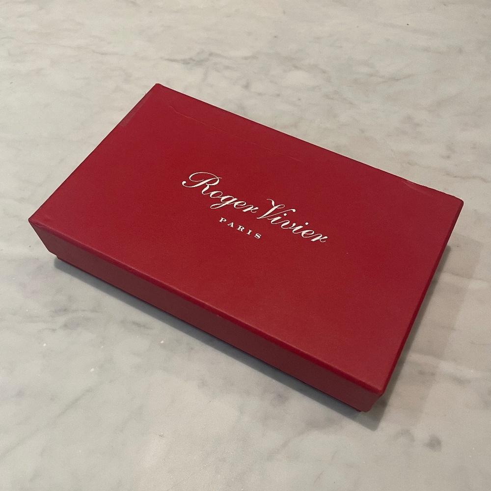Authentic Roger Vivier Box 5”x8.25”x1.25”